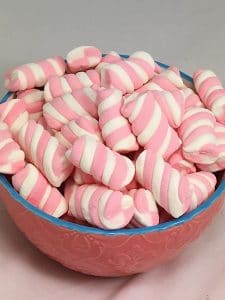 Pink & White Marshmallow Twists - The Lolly Shop wholesalers