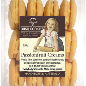 Passionfruit Cream Biscuits 350g - Carton of 12