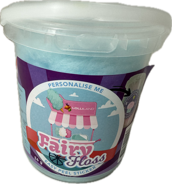 Fairy Floss Tub 56g  - Carton of 12