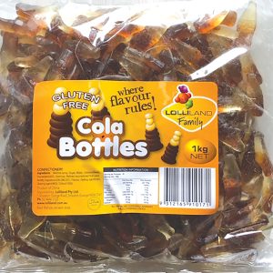 Cola Bottles - Gluten Free 1kg Bulk Lollies