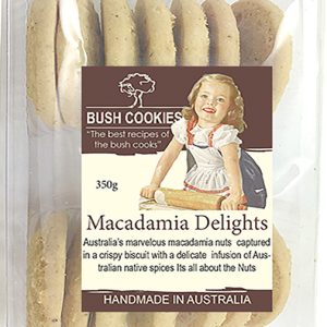 Macadamia Delight Biscuits 250g - Carton of 12