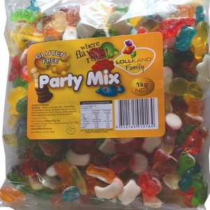 Gummi Party Mix - Gluten Free 1kg Bulk Lollies