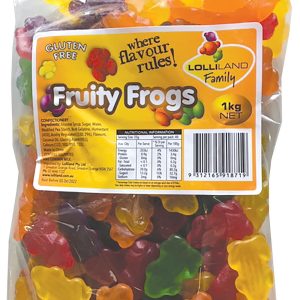 Fruity Frogs - Mixed colours - Gluten Free - 1kg