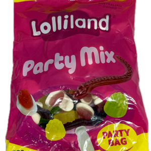 Party Mix 750g Bulk Lollies Carton of 12 Packs-  Lolliland ( Best Before - October 23