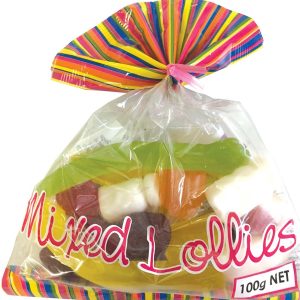 Mixed Lollies Mini Bags carton of 20 x 100g Lolly bags