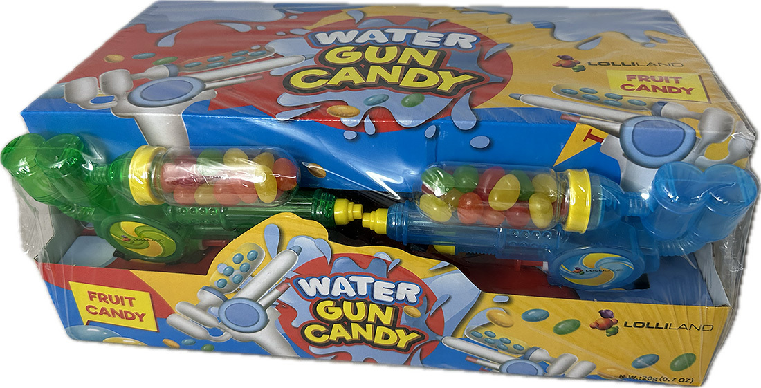 FunFrenzy Water Gun with Jelly Beans 20g  12 Pieces per Carton