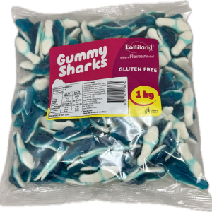 Gummy Shark 1KG Ocean Treats Gluten-Free - Lolliland