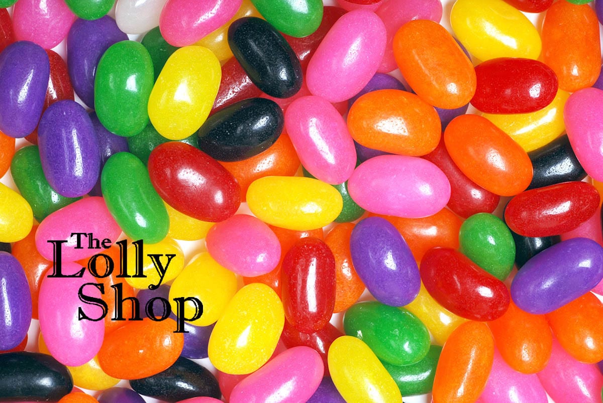 Jelly Beans Mixed Colors 1kg Bulk Lollies Bag - Lolliland