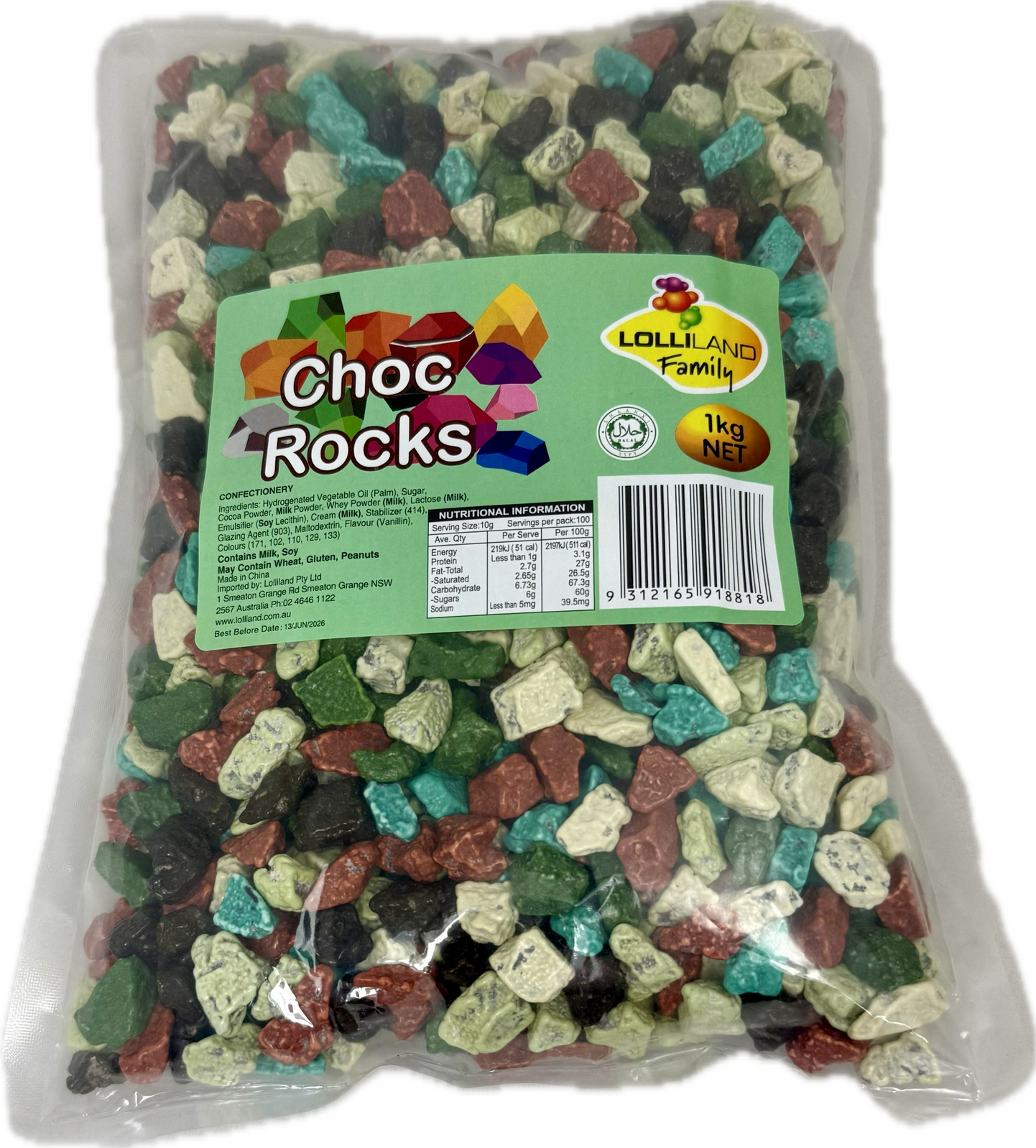 Choc Rocks 1kg of Sweet Indulgence