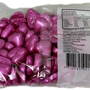 Hot Pink Chocolate Hearts 500g