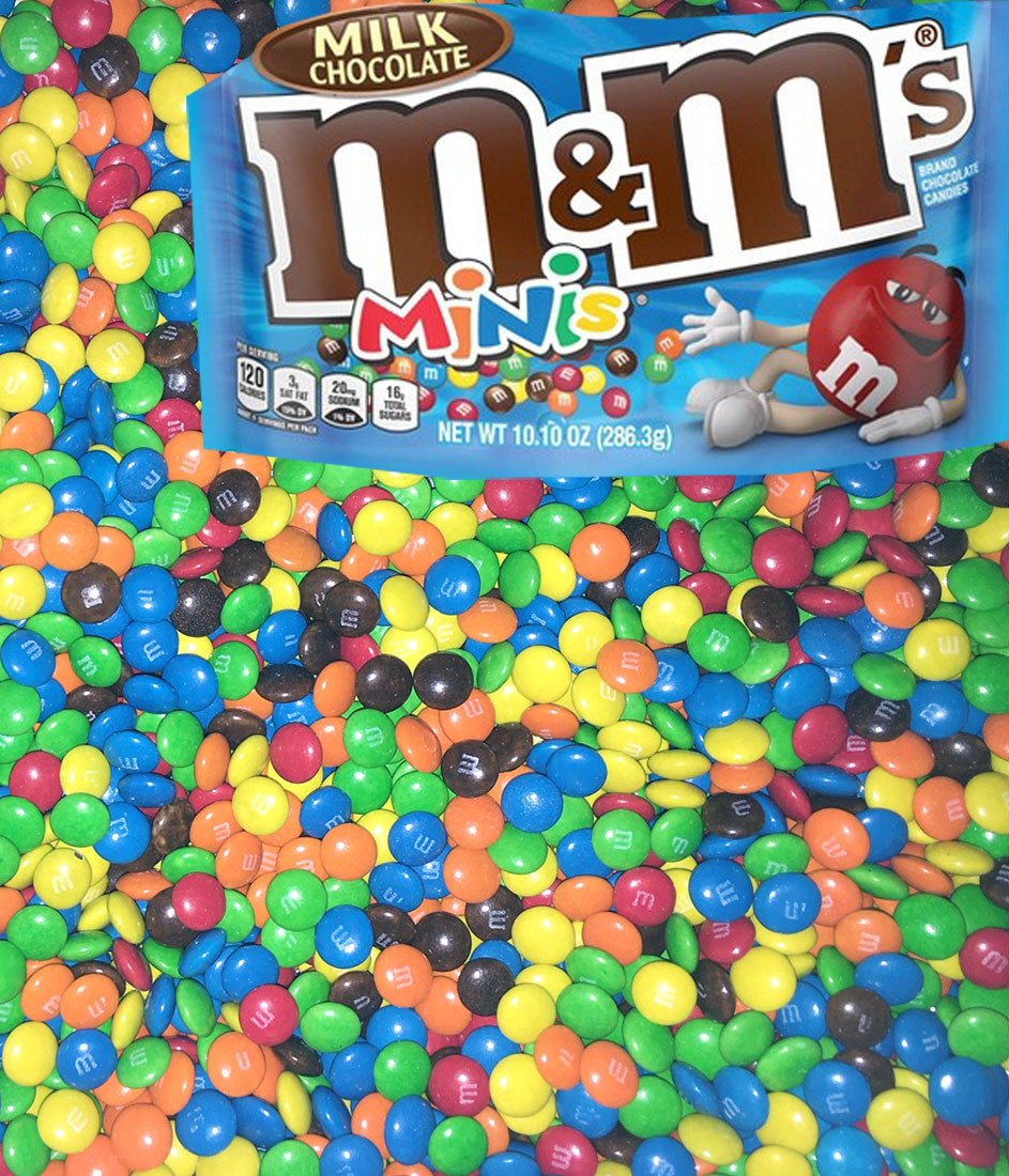 M&MS Minis 1kg Bulk Bag