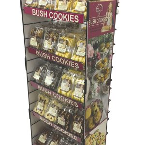 Promotional Wire metal Display Stand Bush Cookies