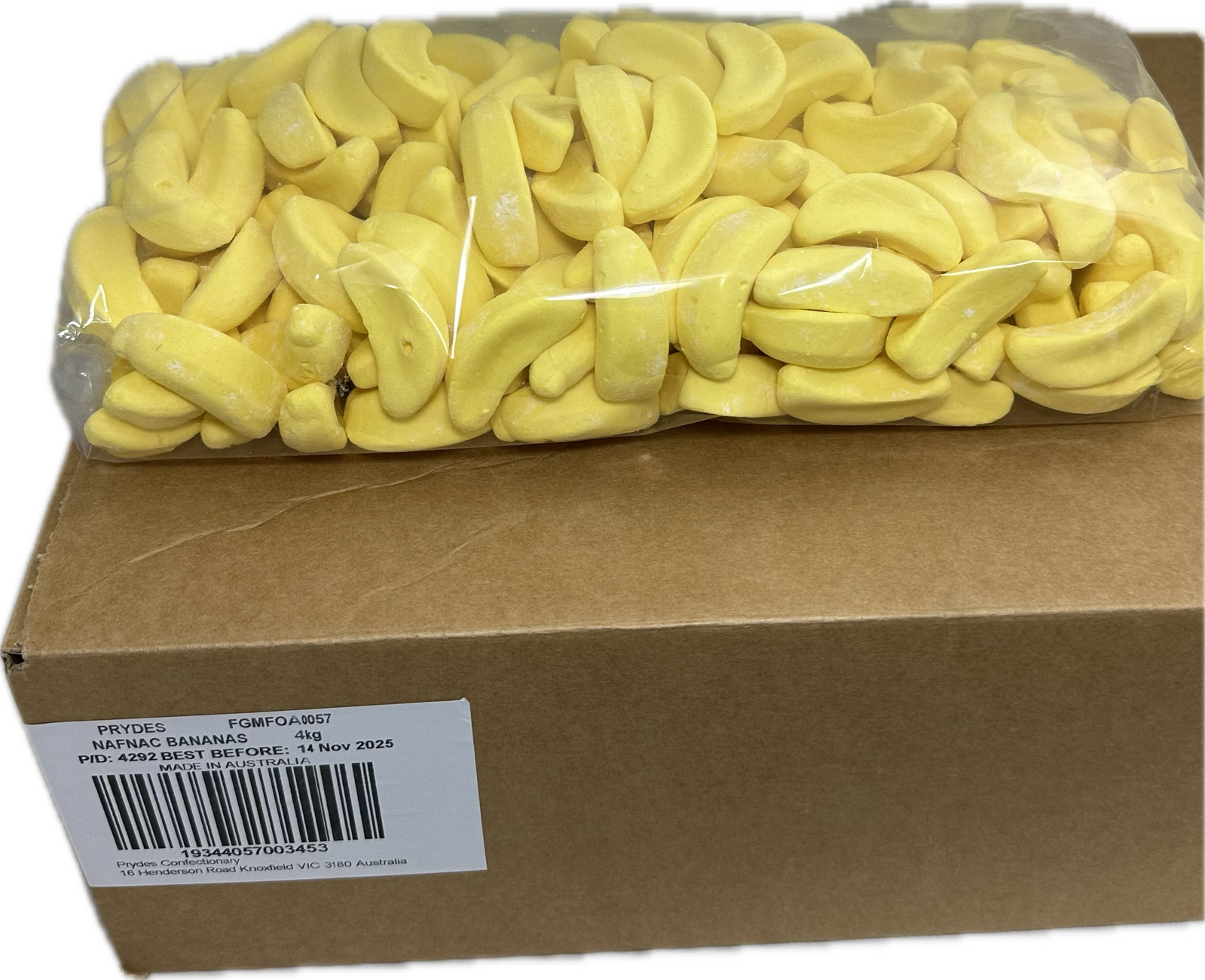 Banana Bliss 4 x 1 Kg. Bulk Carton ( Best Before - June 2026 )