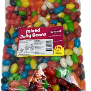 Jelly Beans Mixed Colors 1kg MED  Bulk Lollies Bag - Lolliland