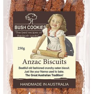 Anzac Biscuits 250g  - Carton of 12 ( Best Before - Nov.25